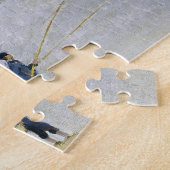 Binnenvaren van de haven van Trouville Claude Mone Legpuzzel (Zijkant)