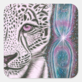 Binnenvisie Vierkante Stickers