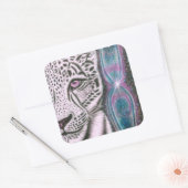 Binnenvisie Vierkante Stickers (Envelop)