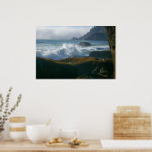 Binnenvloed aan de oregonkust poster (Keuken)