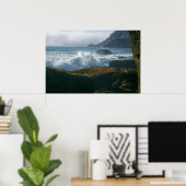Binnenvloed aan de oregonkust poster (Thuiskantoor)