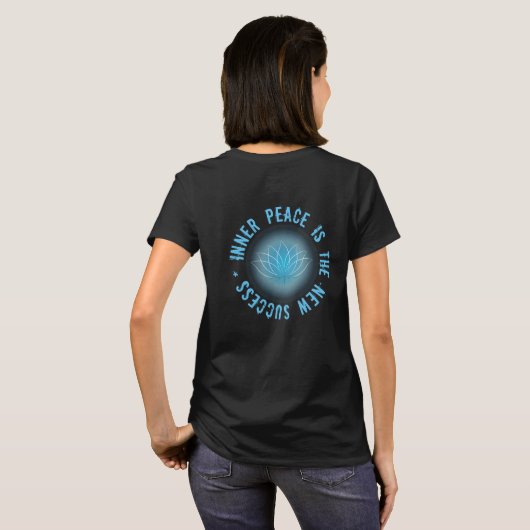 Binnenvrede is het nieuwe succescitaat t-shirt (Achterkant volledig)