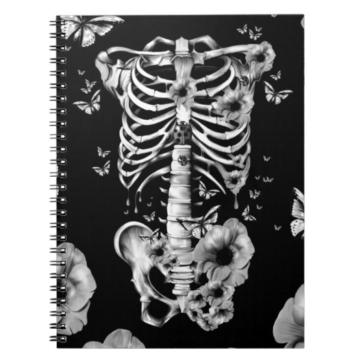 Binnenvrede, ribkooi met papavers notitieboek (Voorkant)