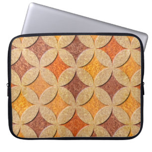 Binnenwandpaneelpatroon - Arabisch decor - naadloo Laptop Sleeve