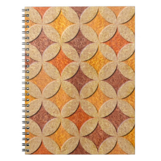 Binnenwandpaneelpatroon - Arabisch decor - naadloo Notitieboek