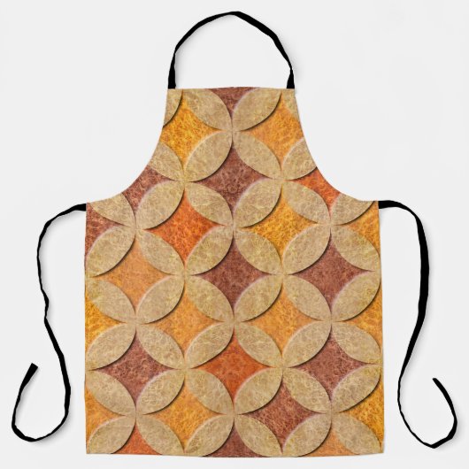 Binnenwandpaneelpatroon - Arabisch decor - naadloo Schort (Voorkant)