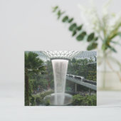 Binnenwaterval in Singapore Briefkaart (Staand voorkant)