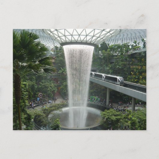 Binnenwaterval in Singapore Briefkaart (Voorkant)