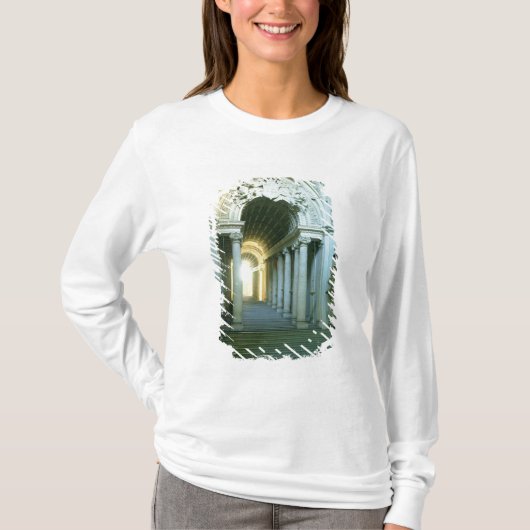 Binnenzijde met uitzicht van de trap t-shirt (Voorkant)