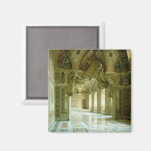 Binnenzijde met uitzicht van gesculpeerde engelen magneet (Voorkant / Achterkant)