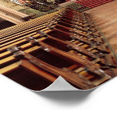 Binnenzijde, ontworpen door Balthasar Neumann 1734 Poster (Hoek)