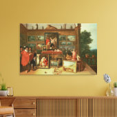 Binnenzijde van Afbeelding Galerie Canvas Afdruk (Insitu (Woonkamer))