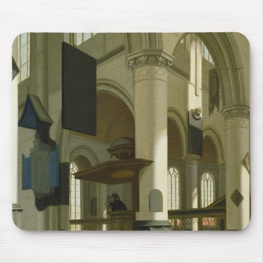 Binnenzijde van de buitenste kerk muismat (Voorkant)