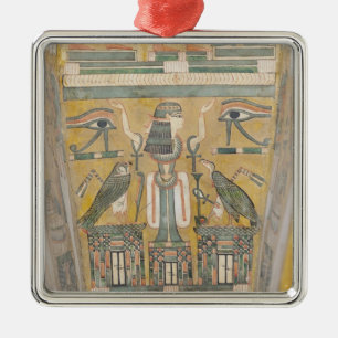 Binnenzijde van de kist van Imenemipet Metalen Ornament