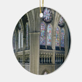 Binnenzijde van de overweg, punt 121 keramisch ornament (Links)