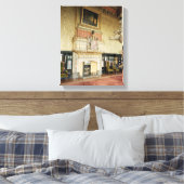 Binnenzijde van de Venetiaanse Tekenruimte Canvas Afdruk (Insitu (Slaapkamer))