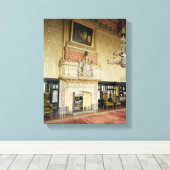 Binnenzijde van de Venetiaanse Tekenruimte Canvas Afdruk (Insitu (Houten vloer))