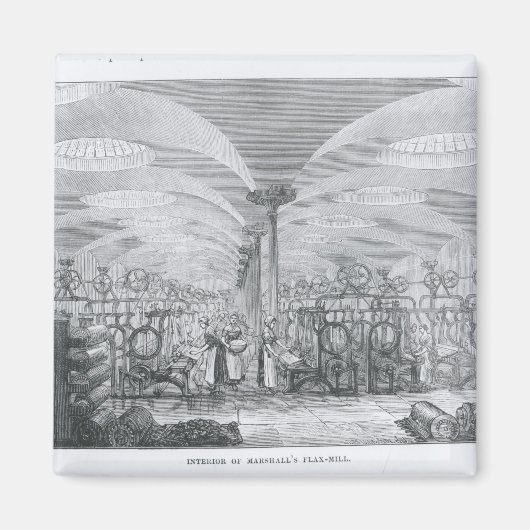 Binnenzijde van de vlas-mil van Marshall Magneet (Voorkant)