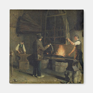 Binnenzijde van de voorzijde, 1837 magneet