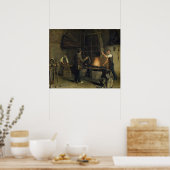 Binnenzijde van de voorzijde, 1837 poster (Keuken)