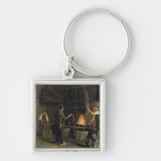 Binnenzijde van de voorzijde, 1837 sleutelhanger (Voorkant)