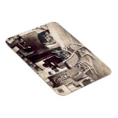 Binnenzijde van een Amerikaanse houten schuur, c.1 Magneet (Rechterzijde)