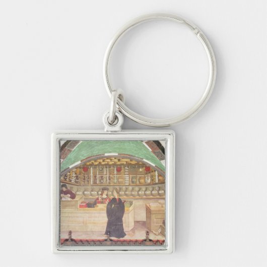 Binnenzijde van een apotheek sleutelhanger (Voorkant)