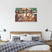 Binnenzijde van een binnenzijde canvas afdruk (Insitu (Slaapkamer))