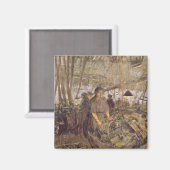 Binnenzijde van een fabriek voor muizen magneet (Voorkant / Achterkant)