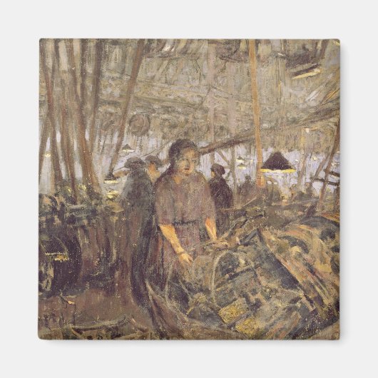 Binnenzijde van een fabriek voor muizen magneet (Voorkant)