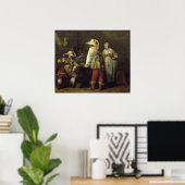 Binnenzijde van een Inn, 1636 Poster (Thuiskantoor)