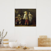 Binnenzijde van een Inn, 1636 Poster (Keuken)