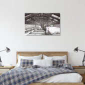 Binnenzijde van een katoenmil canvas afdruk (Insitu (Slaapkamer))