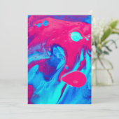 Binnenzijde van een lavallamp bedankkaart (Staand voorkant)