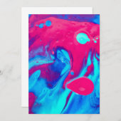 Binnenzijde van een lavallamp bedankkaart (Voorkant / Achterkant)