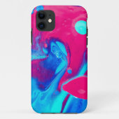 Binnenzijde van een lavallamp Case-Mate iPhone case (Achterkant)