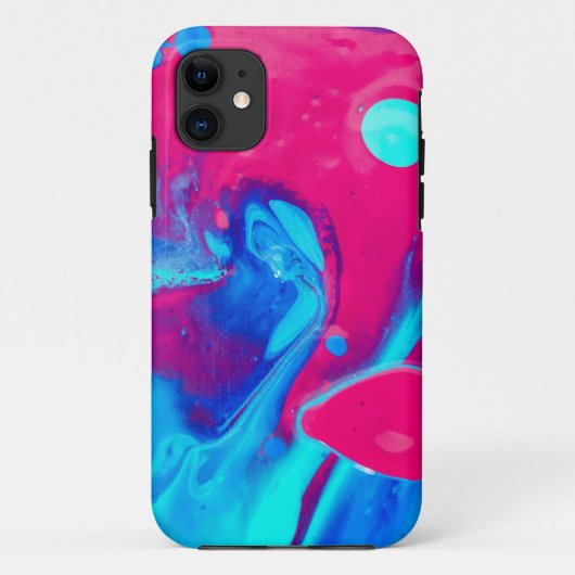 Binnenzijde van een lavallamp Case-Mate iPhone case (Achterkant)