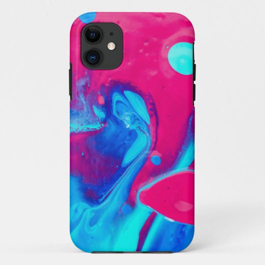 Binnenzijde van een lavallamp Case-Mate iPhone case (Achterkant)