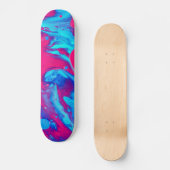 Binnenzijde van een lavallamp persoonlijk skateboard (Voorkant)