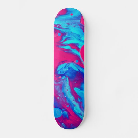 Binnenzijde van een lavallamp persoonlijk skateboard (Voorkant)