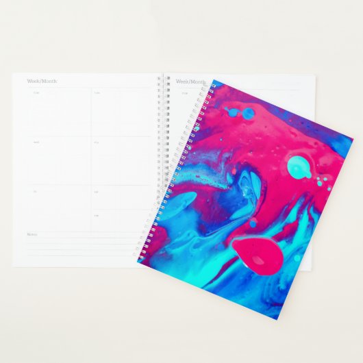 Binnenzijde van een lavallamp planner (Display)
