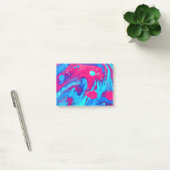 Binnenzijde van een lavallamp post-it® notes (Kantoor)