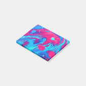 Binnenzijde van een lavallamp post-it® notes (Schuin)
