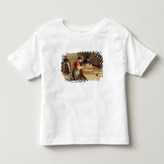 Binnenzijde van een Lijst Gilding Workshop Kinder Shirts (Voorkant)