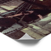 Binnenzijde van een oliefabriek poster (Hoek)