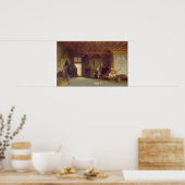 Binnenzijde van een Oriental Cafe Poster (Keuken)