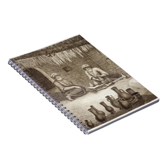 Binnenzijde van een Potter-workshop, van volume II Notitieboek (Rechterzijde)