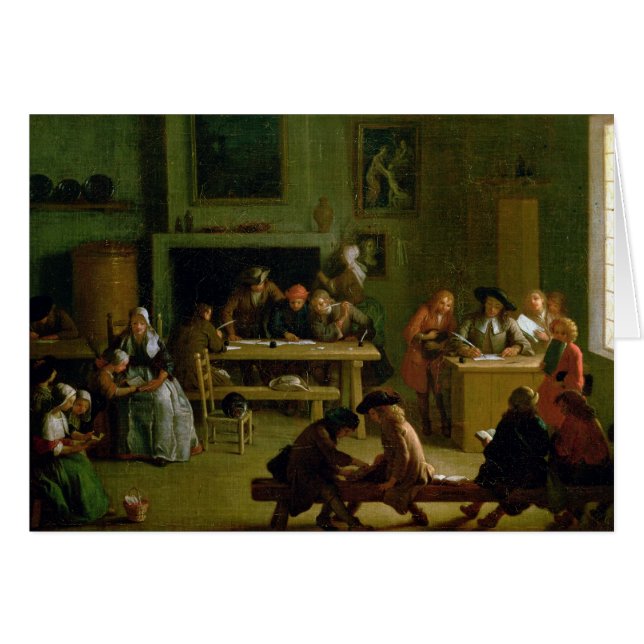 Binnenzijde van een Schoolzaal (Voorkant Horizontaal)