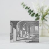 Binnenzijde van een Soap Factory, afbeelding voor  Briefkaart (Staand voorkant)