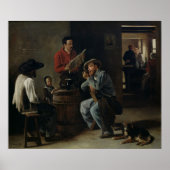 Binnenzijde van een Tavern, 1859 Poster (Voorkant)